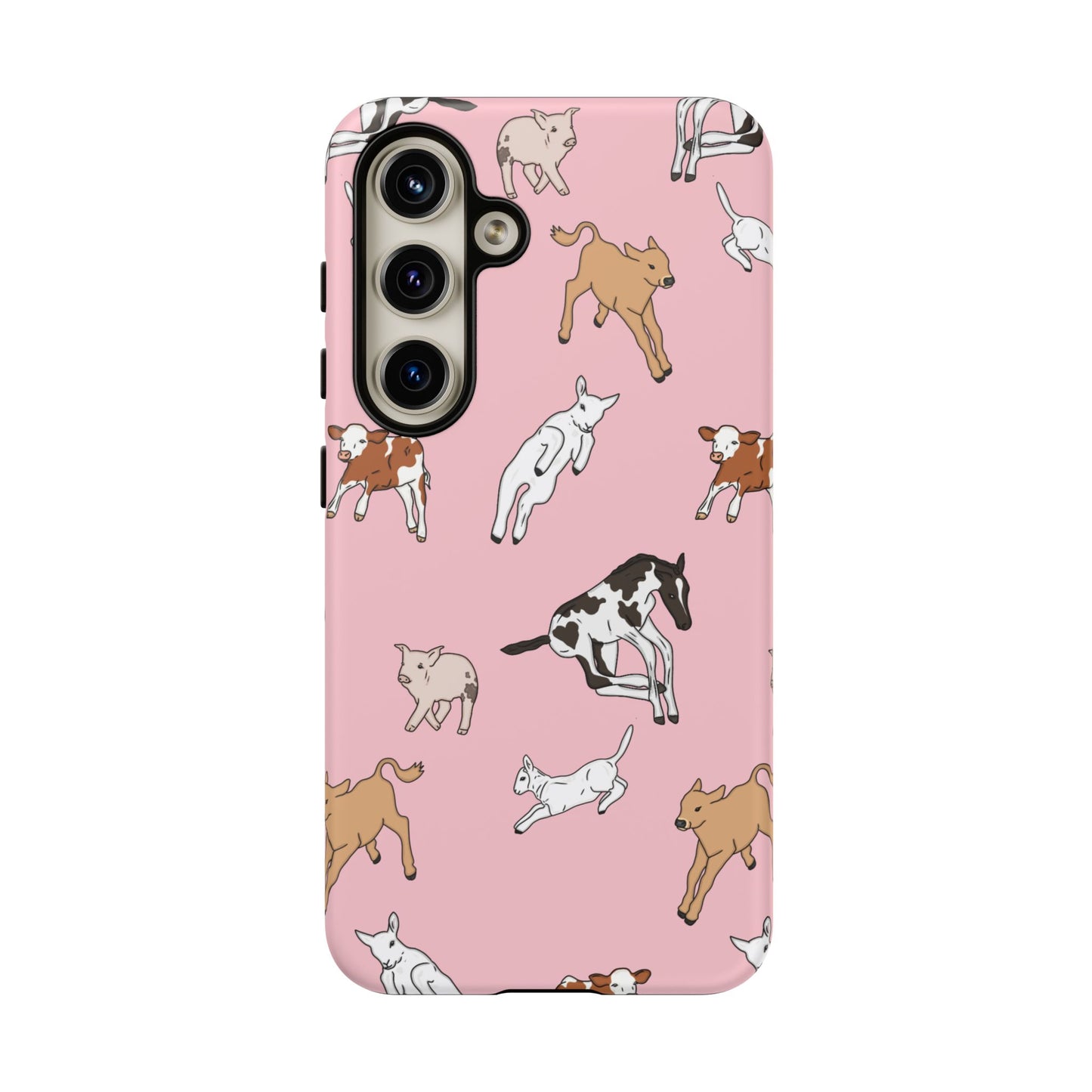 Android Farmyard Friends Pink Case