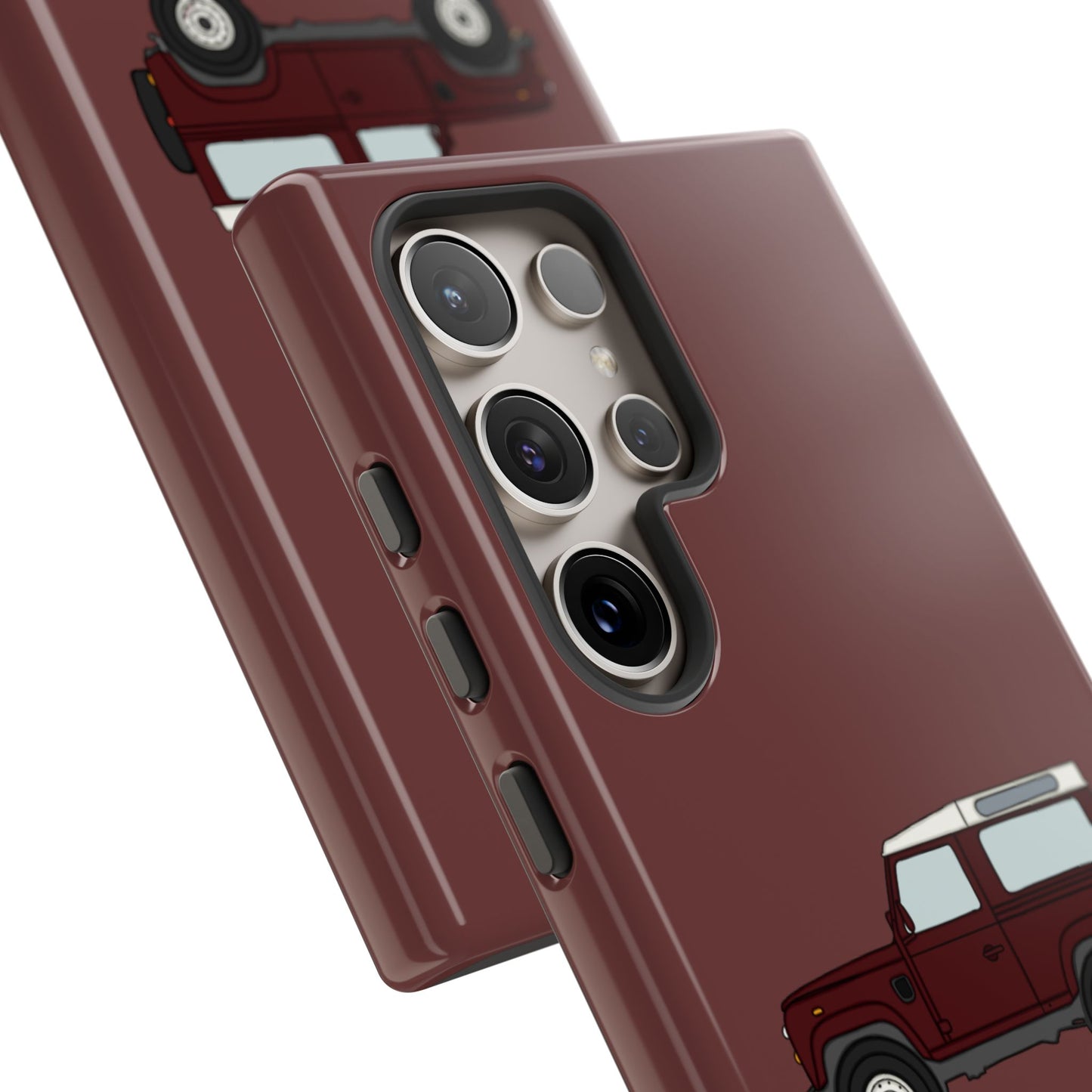 Android berry red landy case