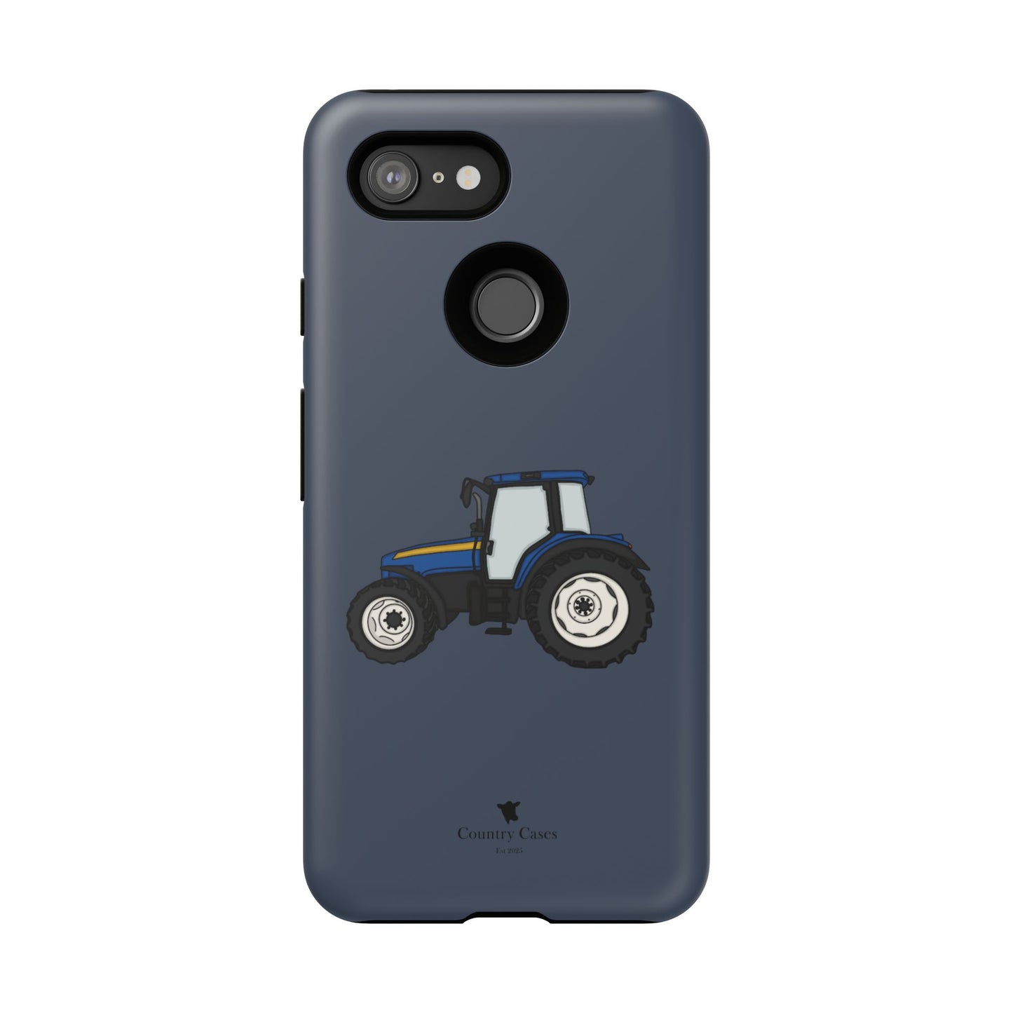 Android blue tractor case