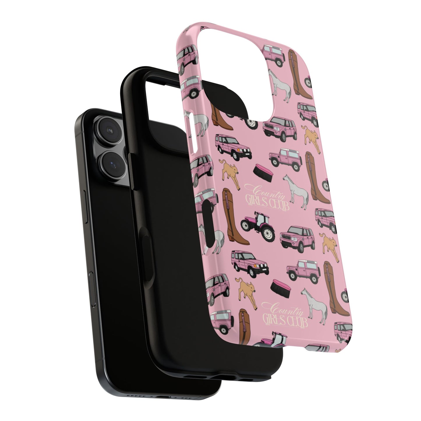 Pink Country Girls Club Case