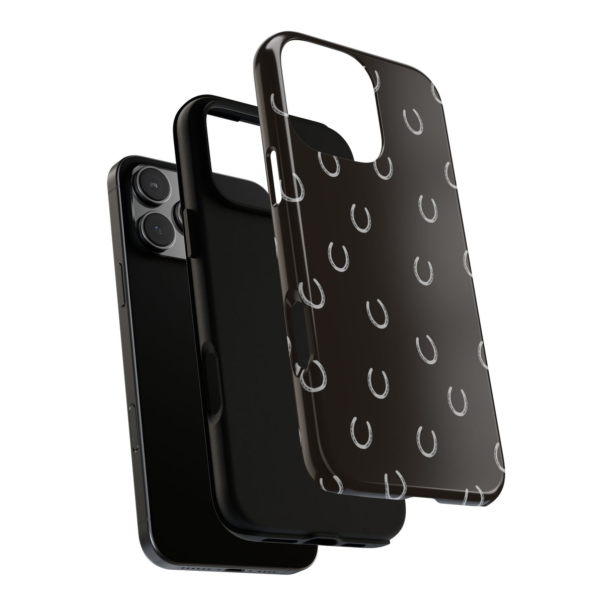 Wood Horse Shoe Case