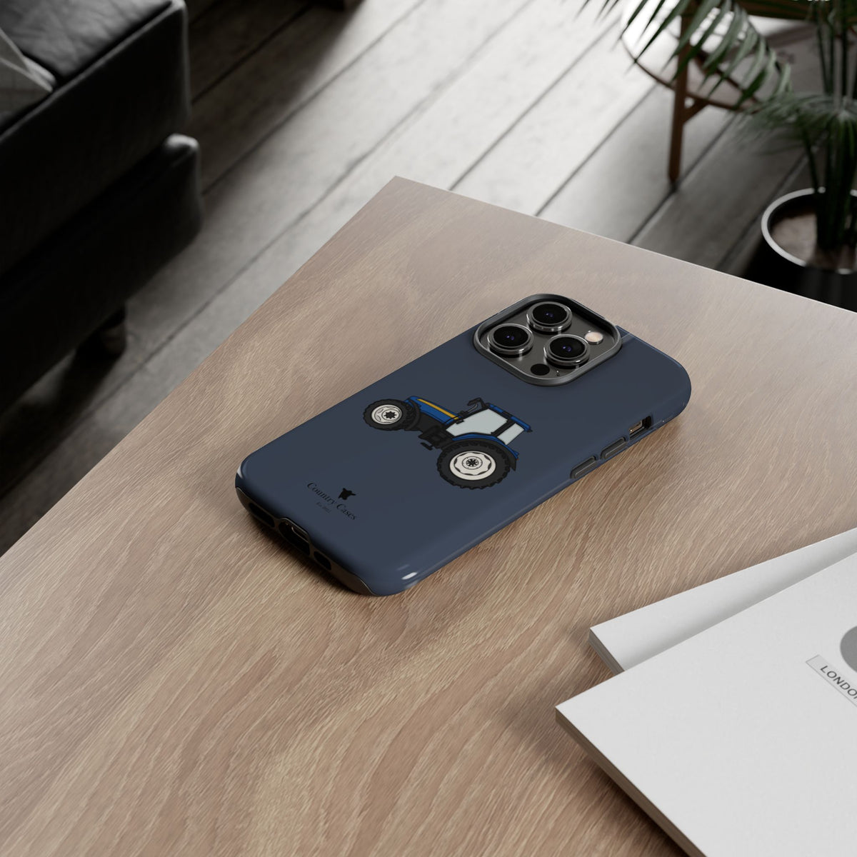 Blue Tractor Case