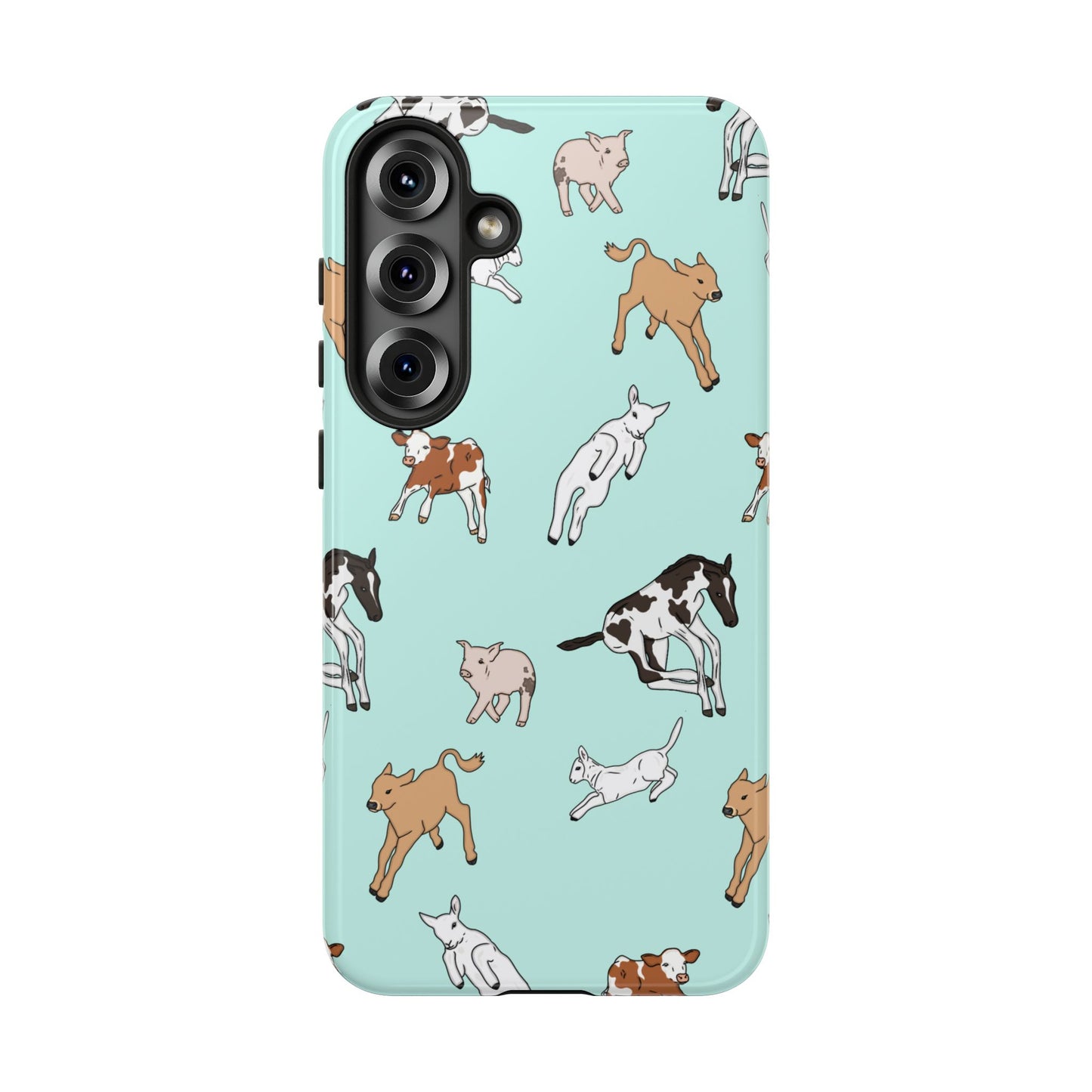 Android farmyard Freinds Blue Case
