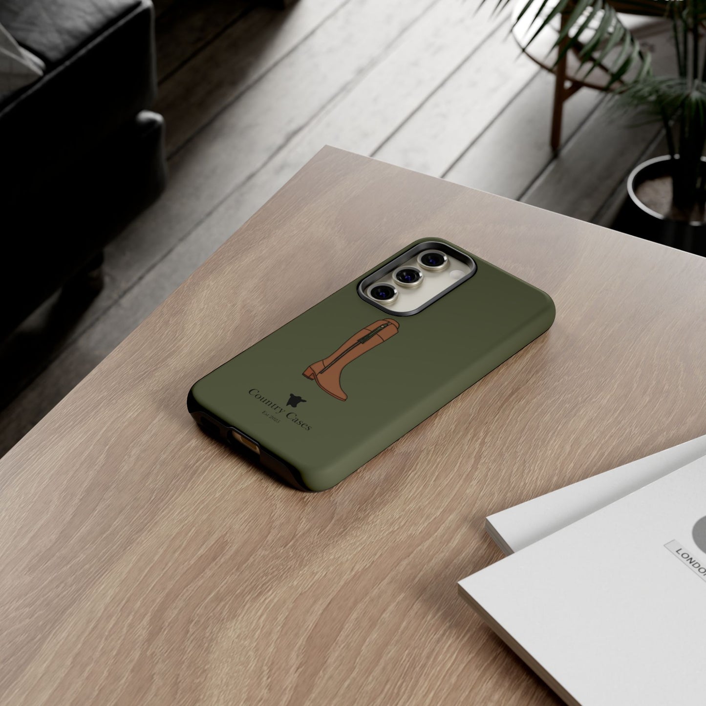 Android Green Boot Case