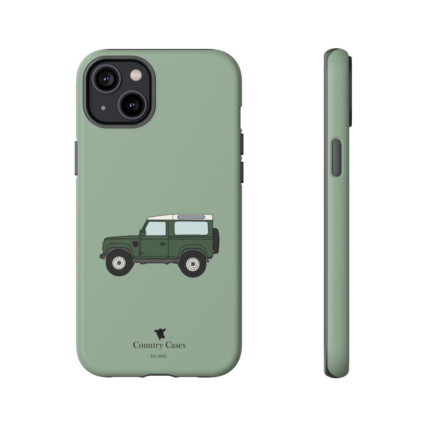 Green landy phone case