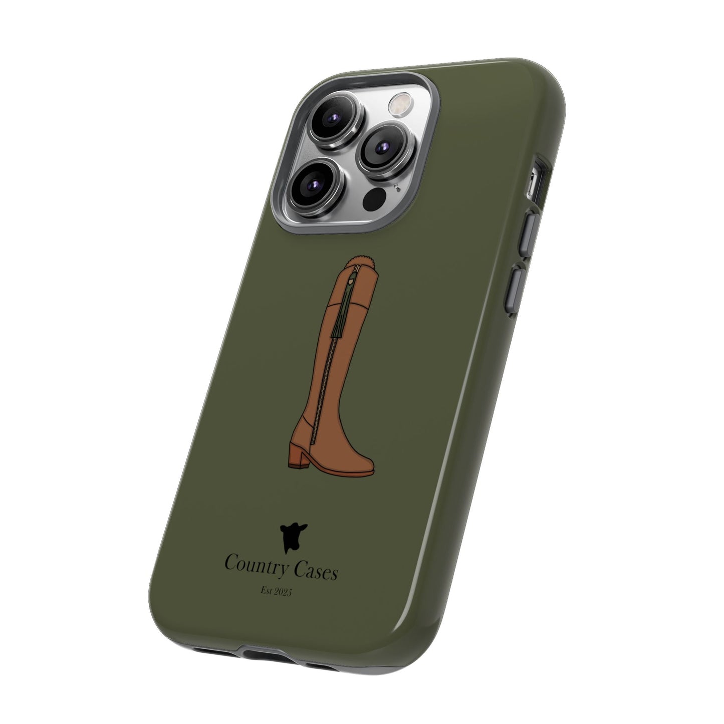 Green country boot case