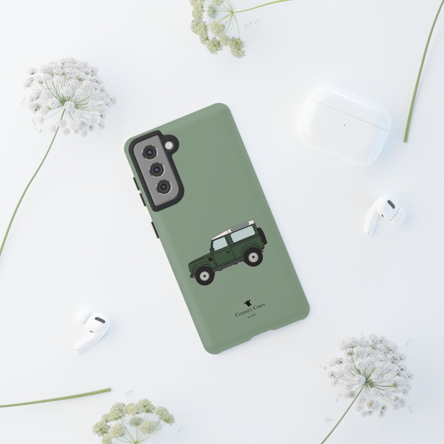 Android Green landy phone case