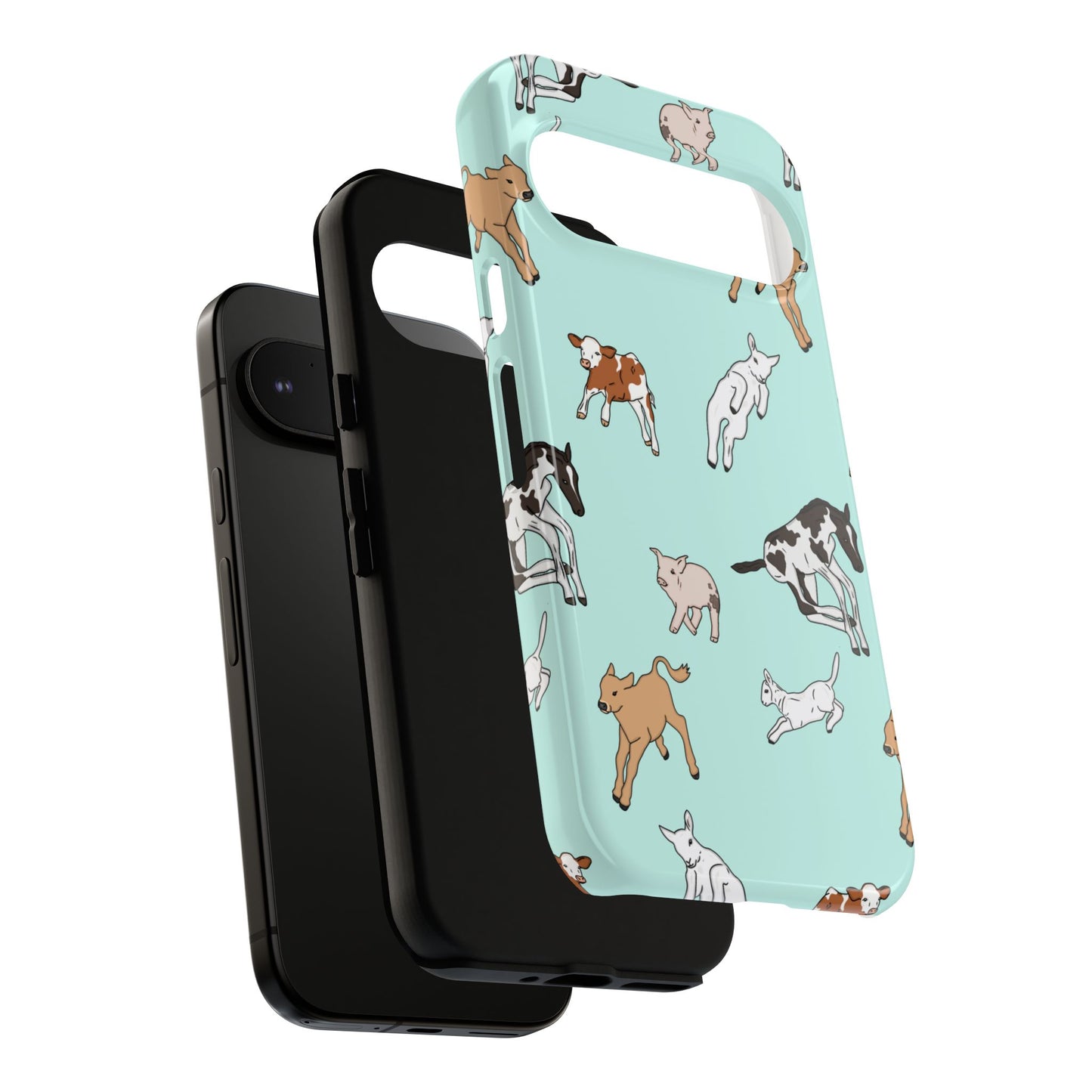 Android farmyard Freinds Blue Case