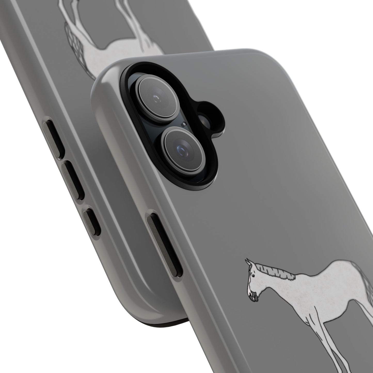 Grey horse case