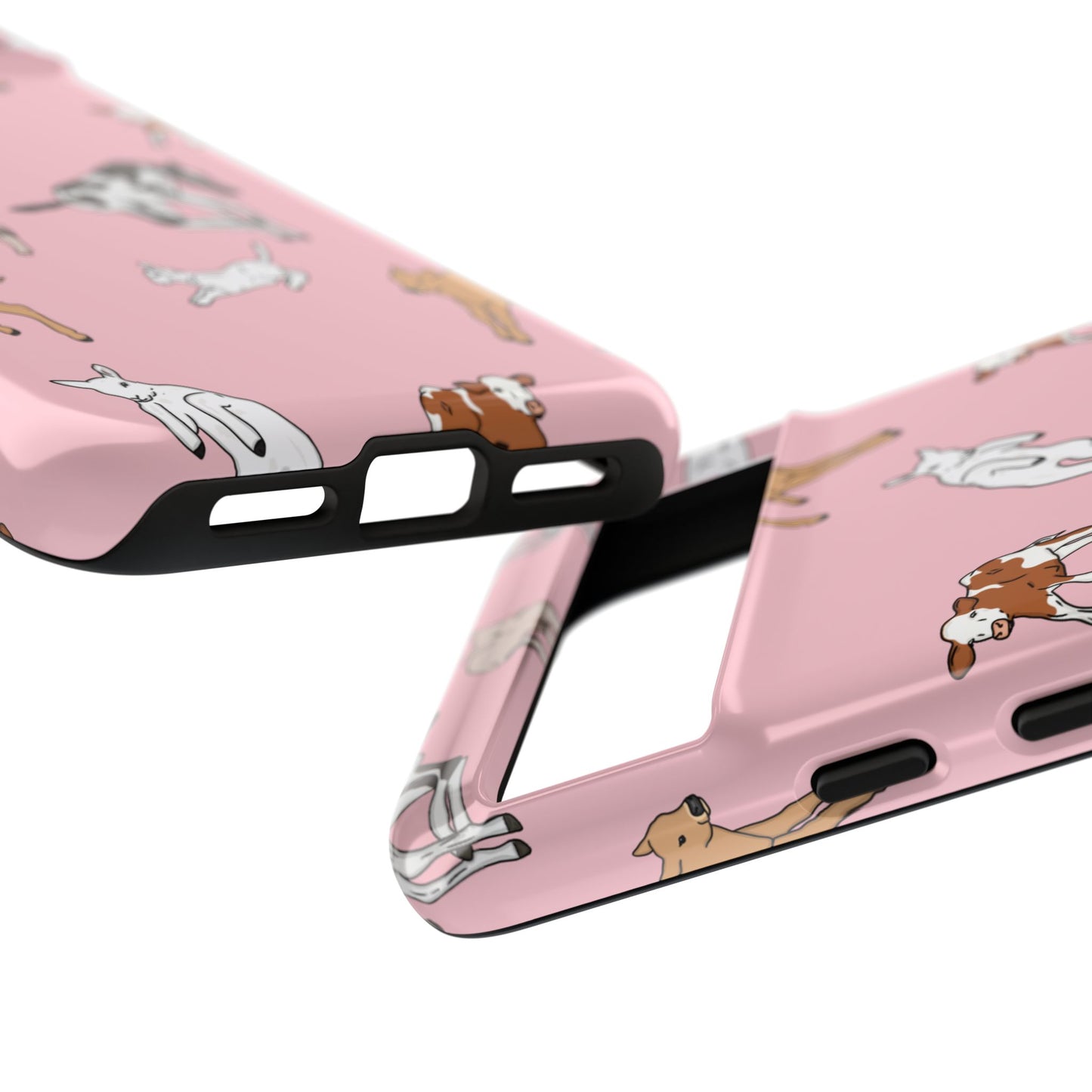 Android Farmyard Friends Pink Case