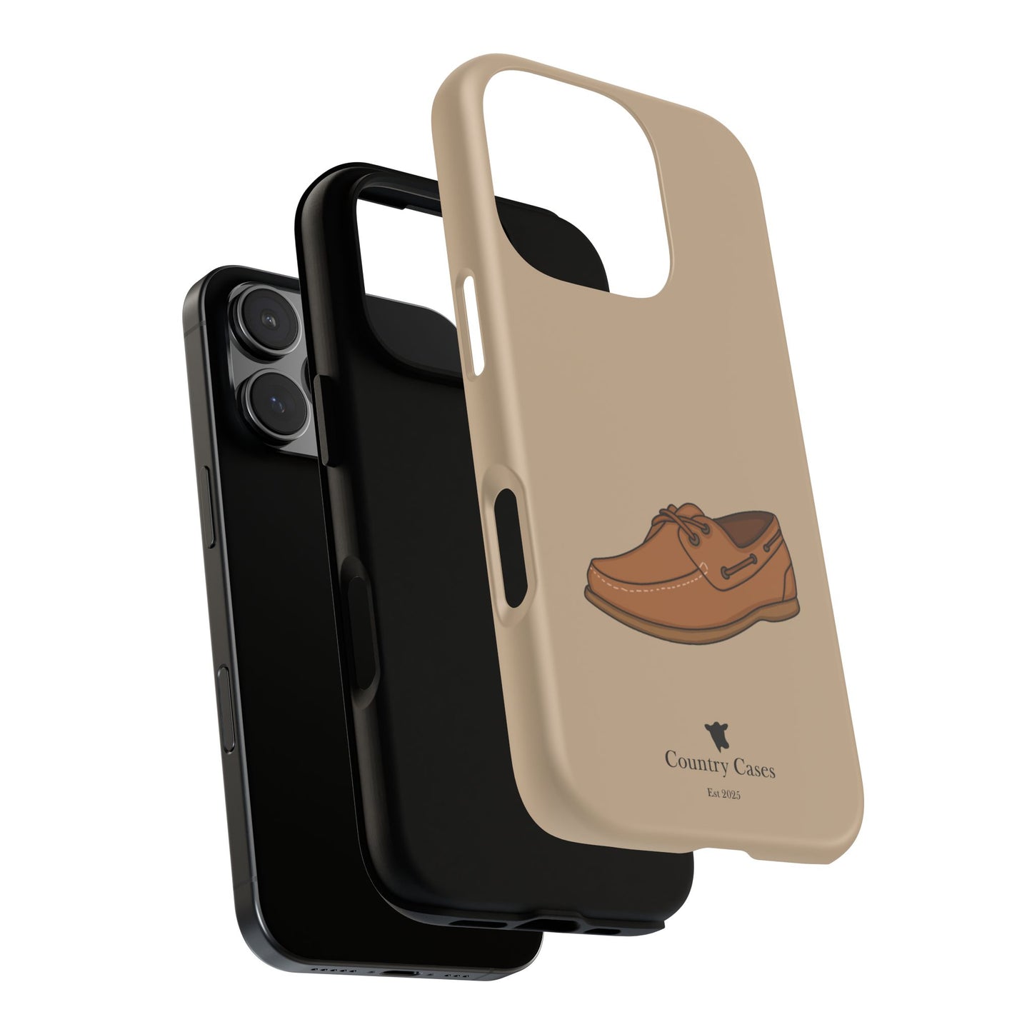 Classic boat shoe phone case