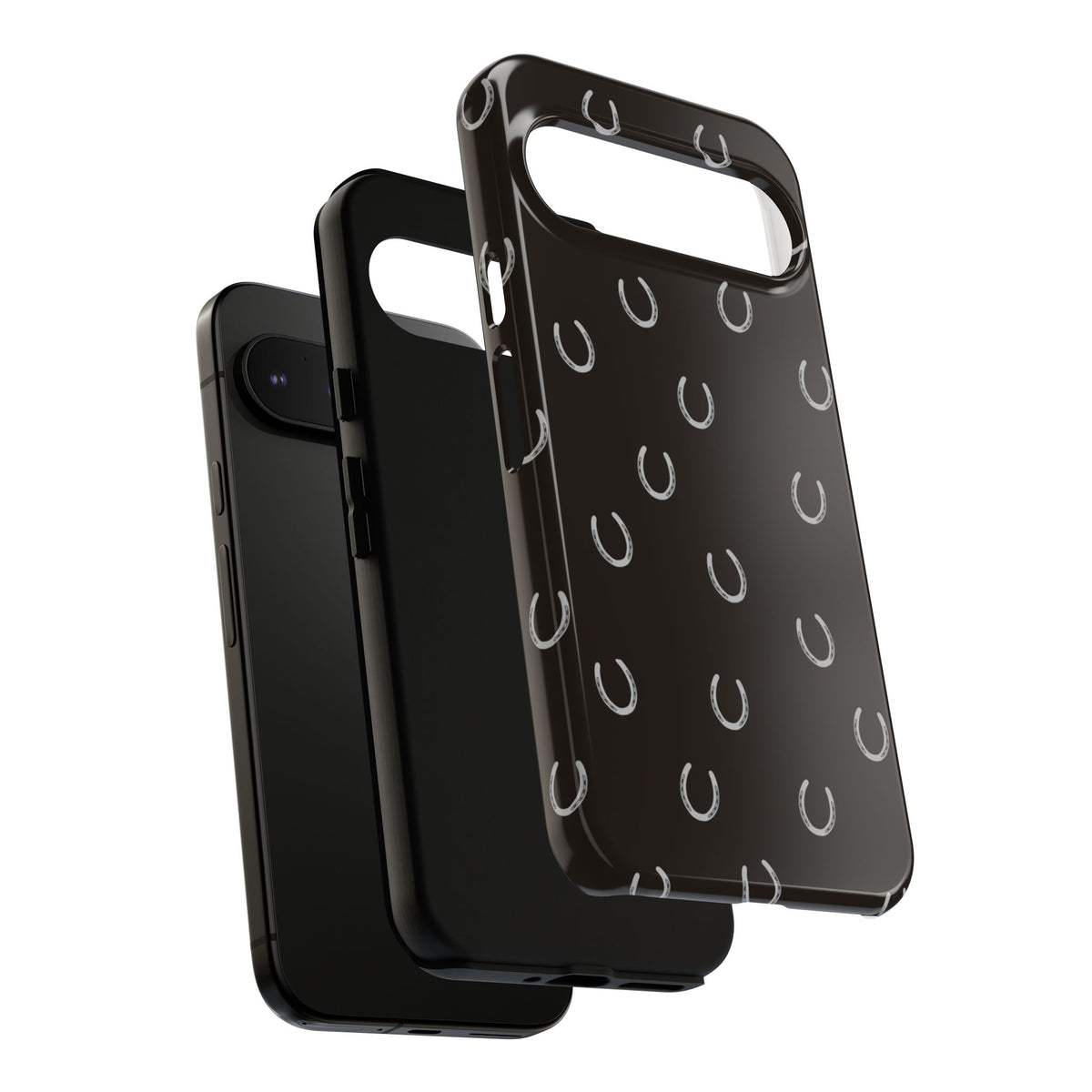 Android Wood Horse Shoe Cases