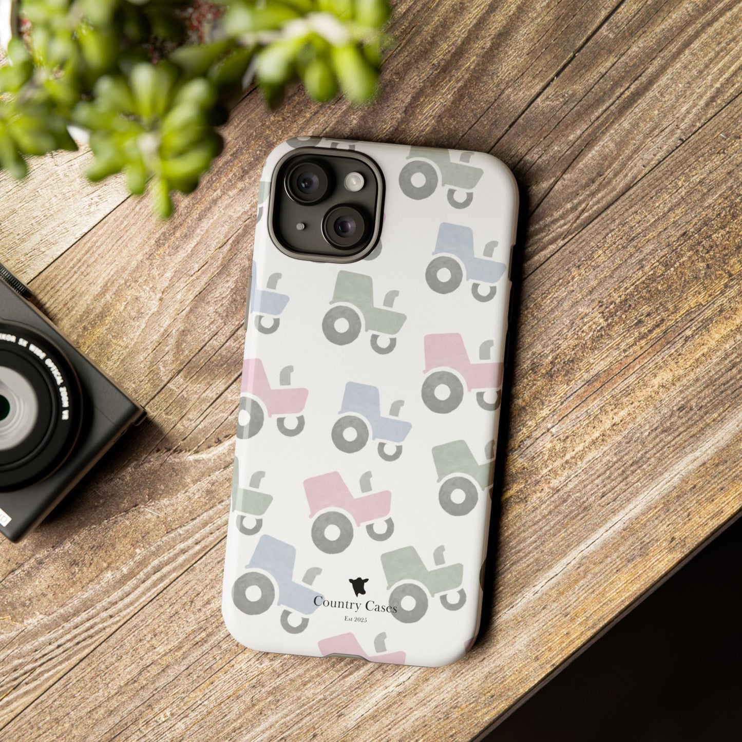 Pastel Tractor Case