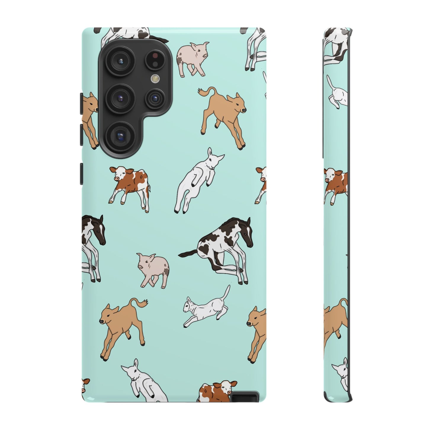 Android farmyard Freinds Blue Case