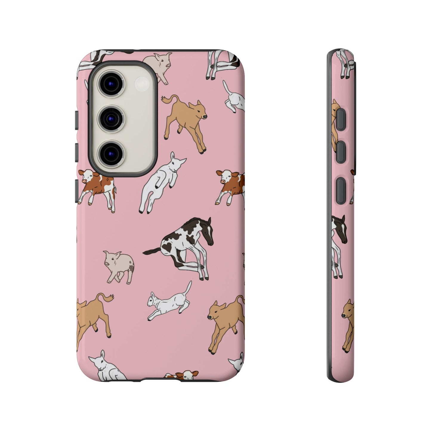 Android Farmyard Friends Pink Case