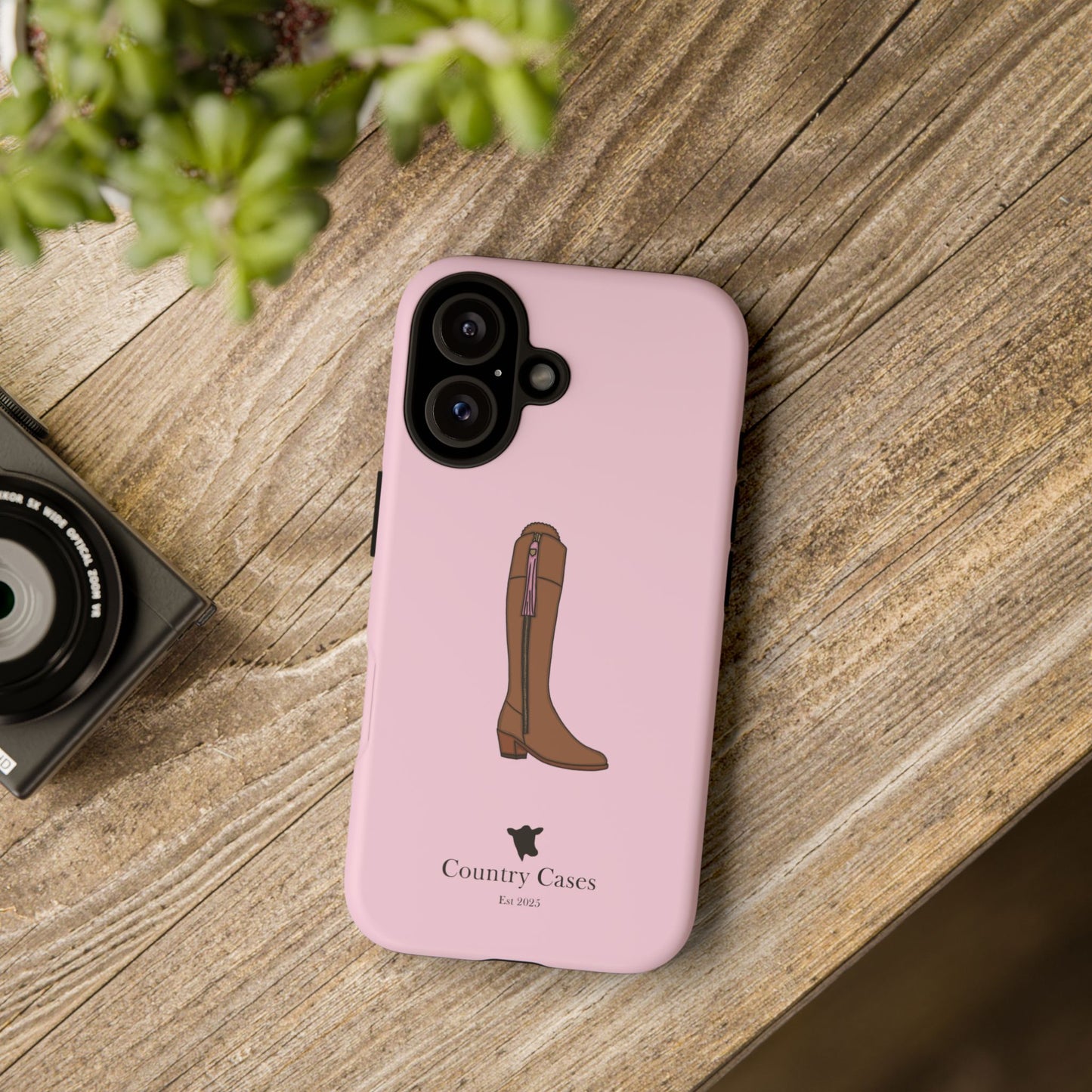 Pink Boot Case