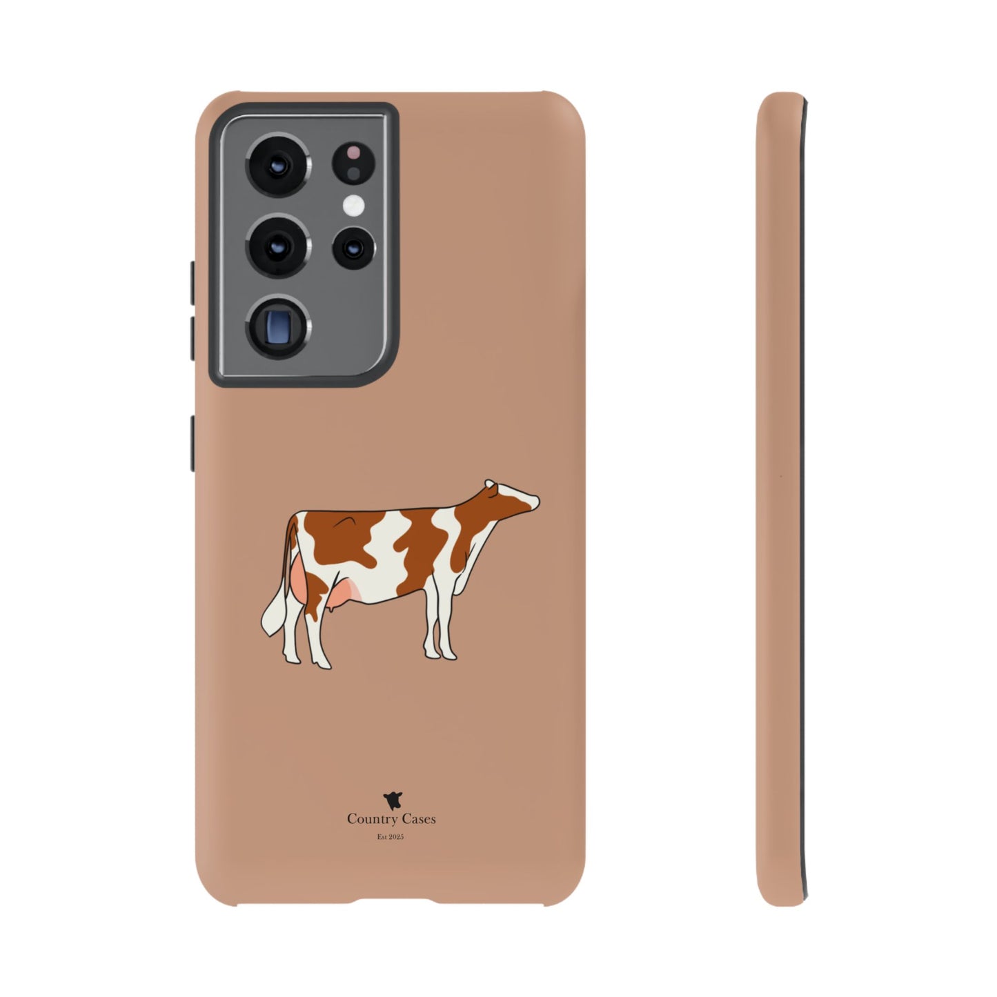 Android red and white Holstein case