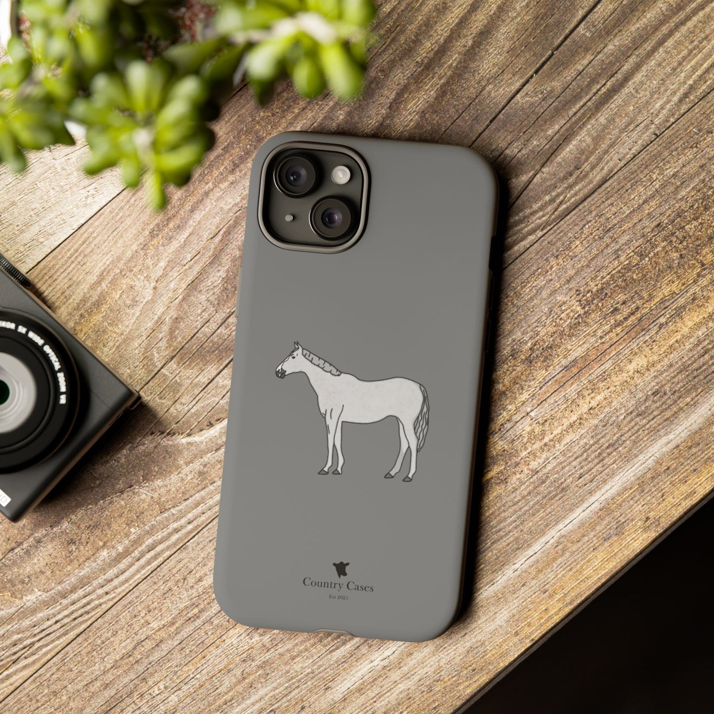 Grey horse case