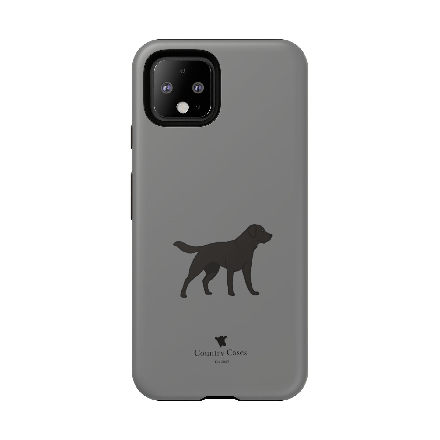 Android black Labrador case