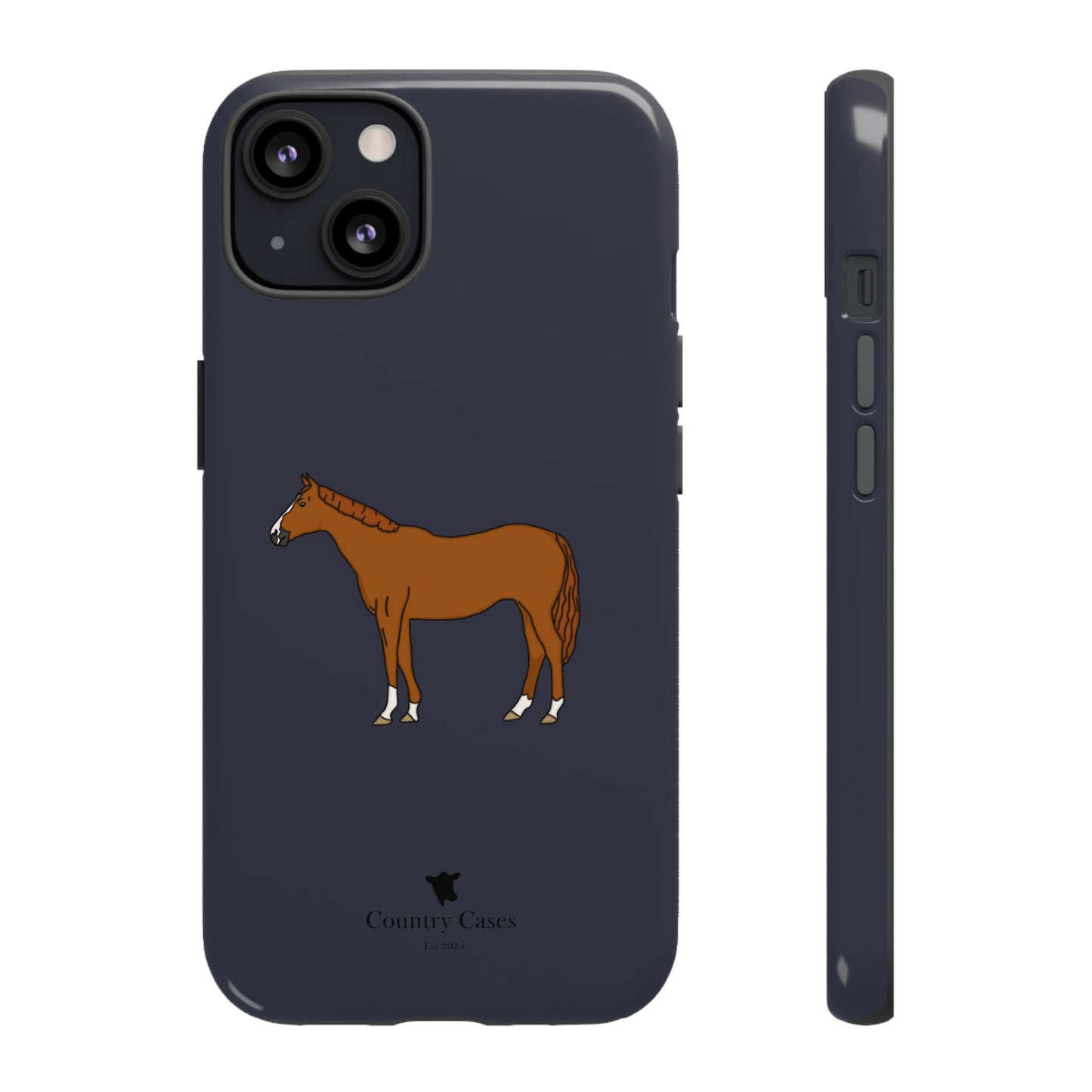 Chestnut horse case