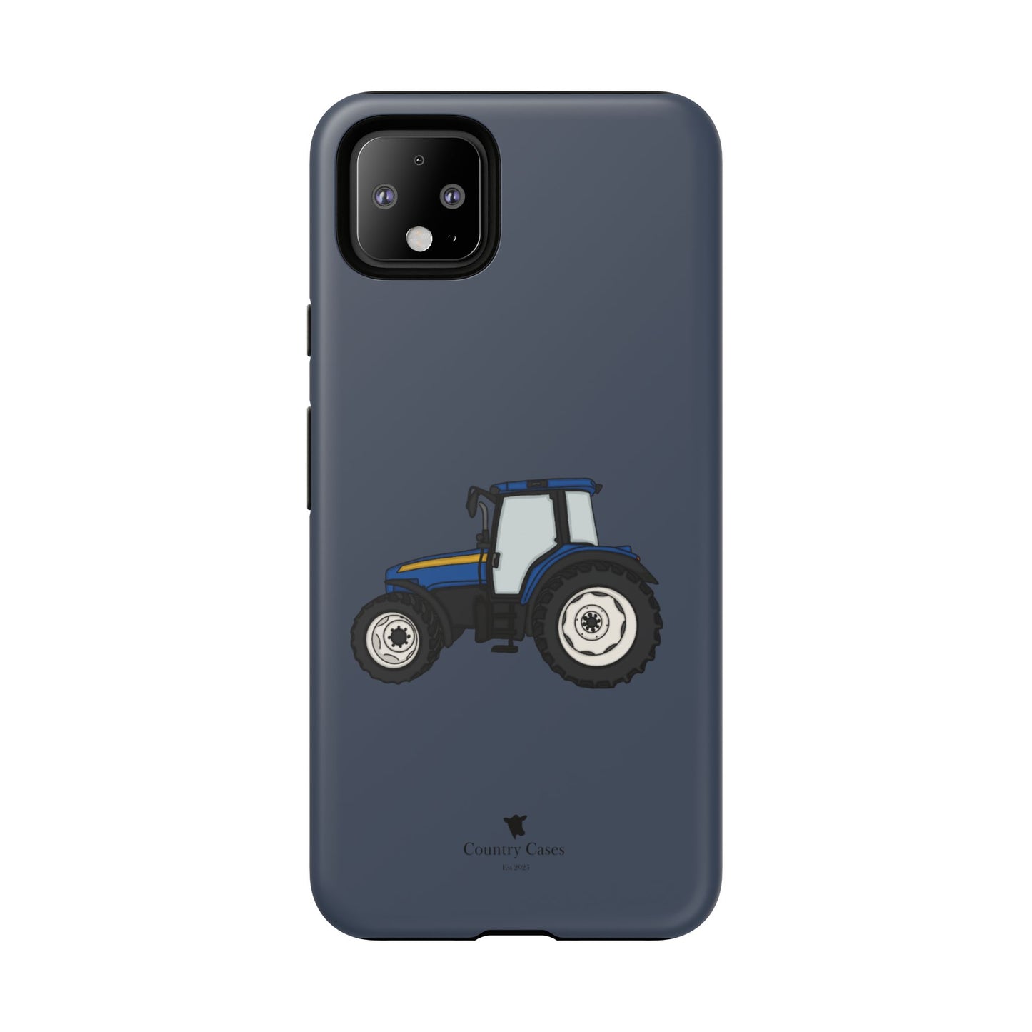 Android blue tractor case