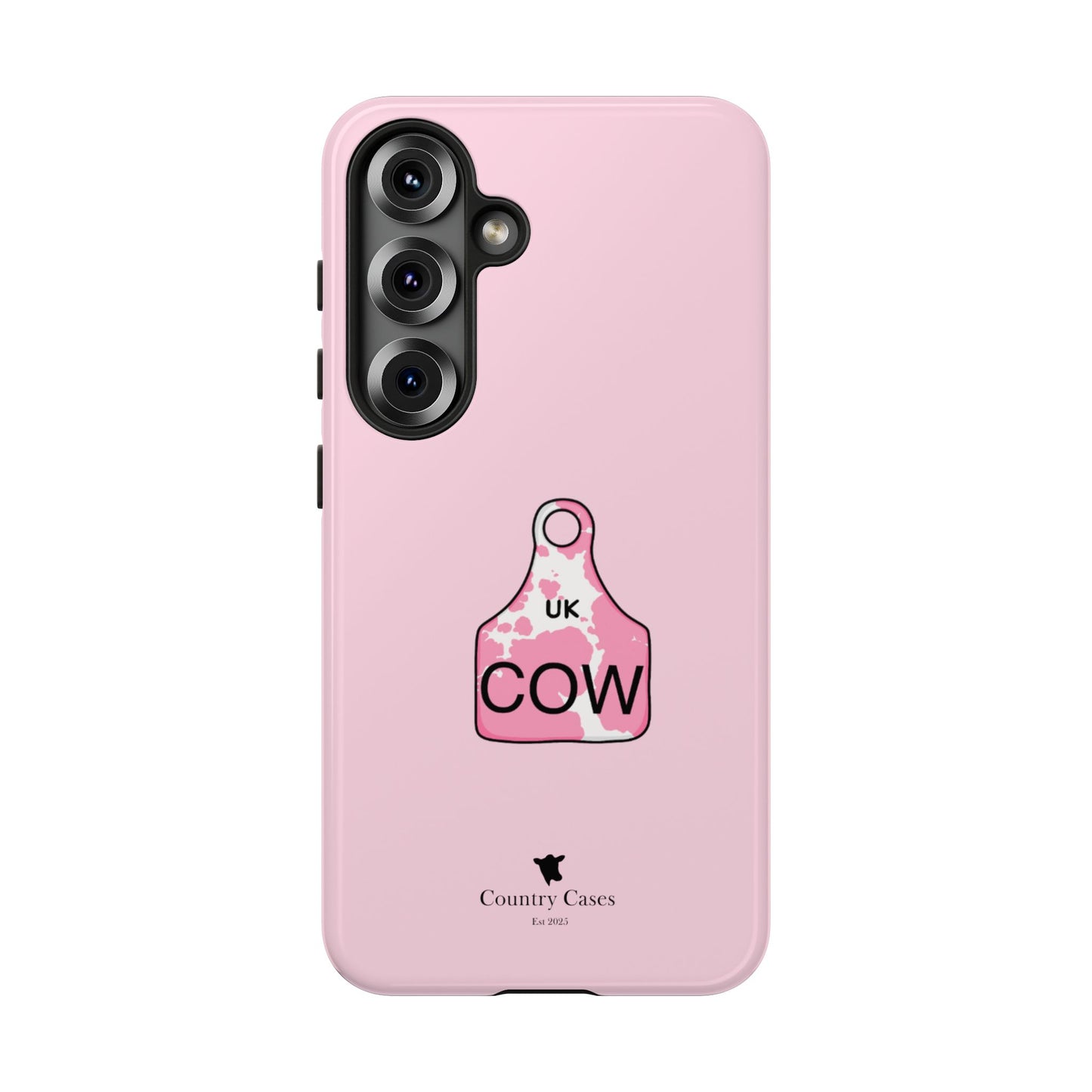 Android pink ear tag case