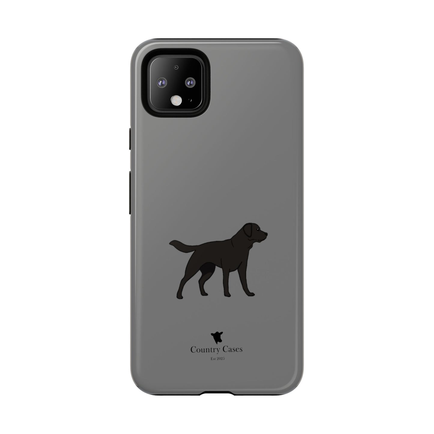 Android black Labrador case