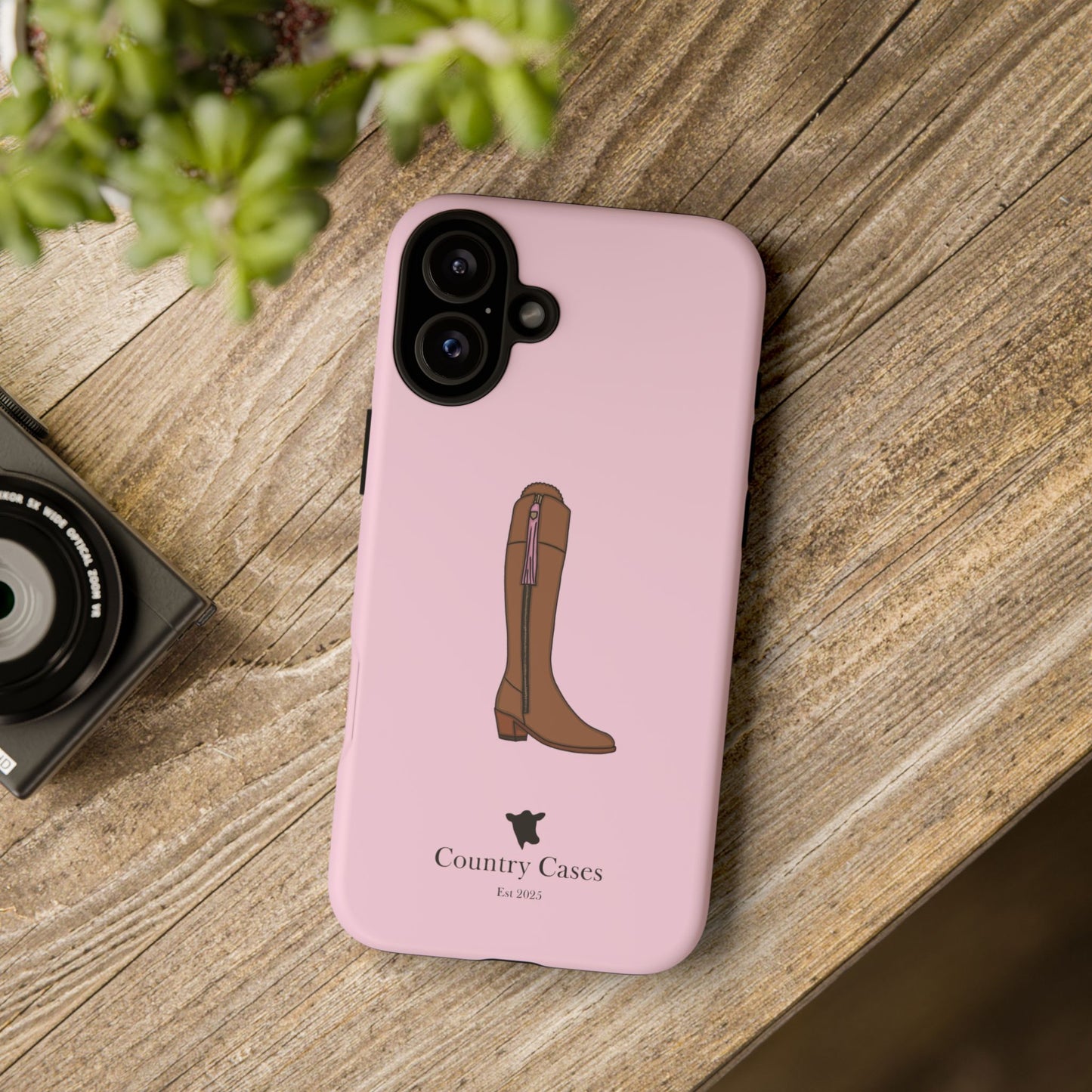 Pink Boot Case