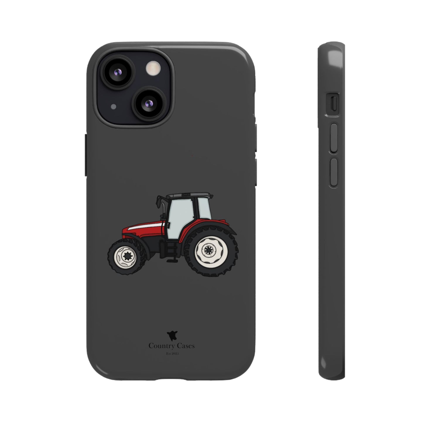 Red tractor case