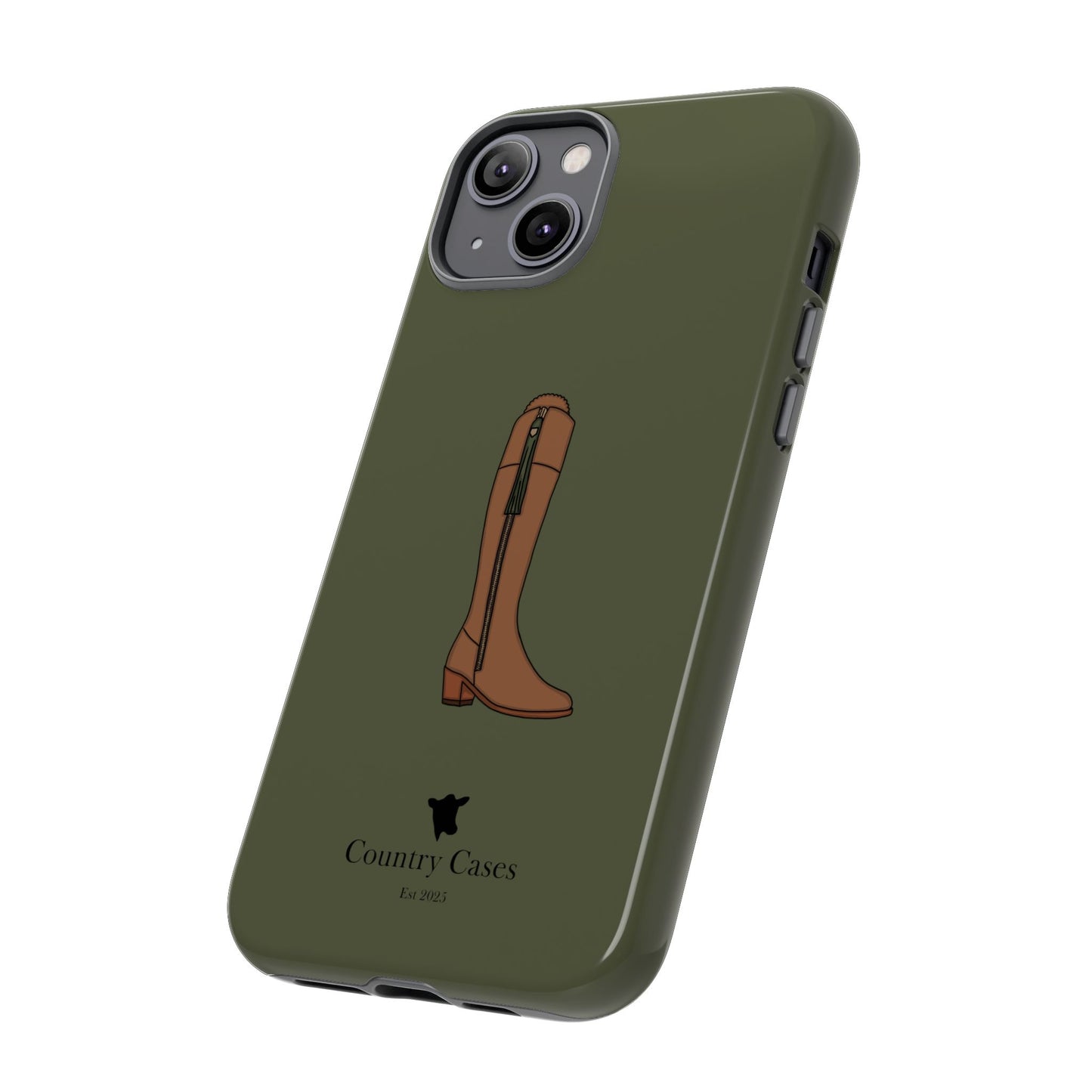 Green country boot case