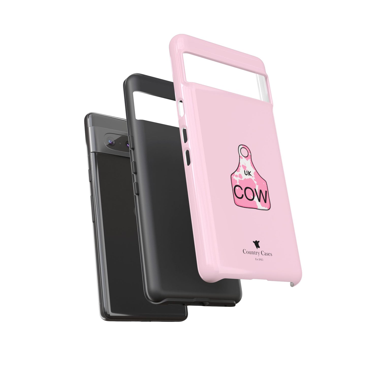 Android pink ear tag case