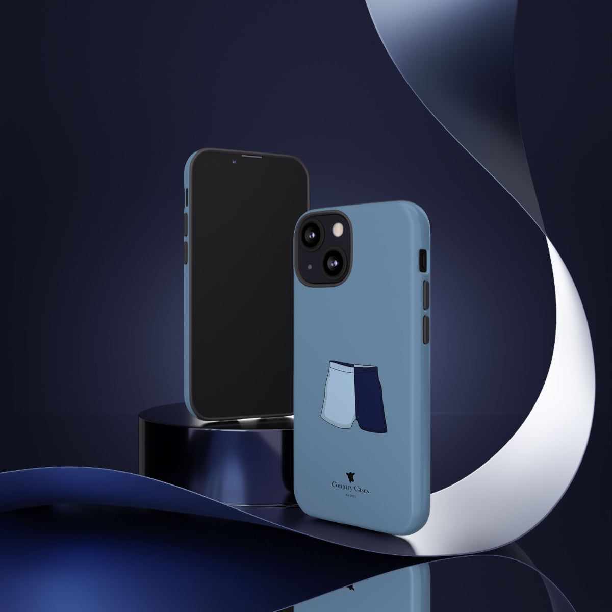 Blue Shorts Case