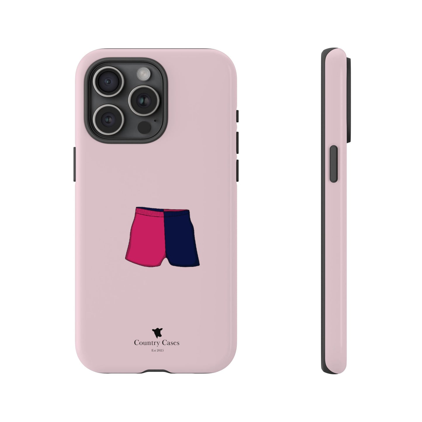 Two toned short phone case