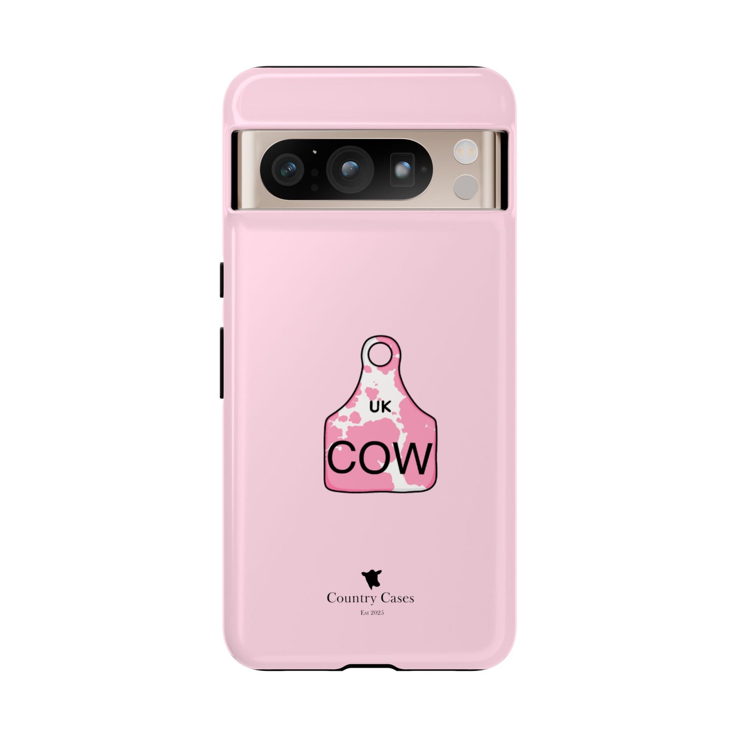 Android pink ear tag case