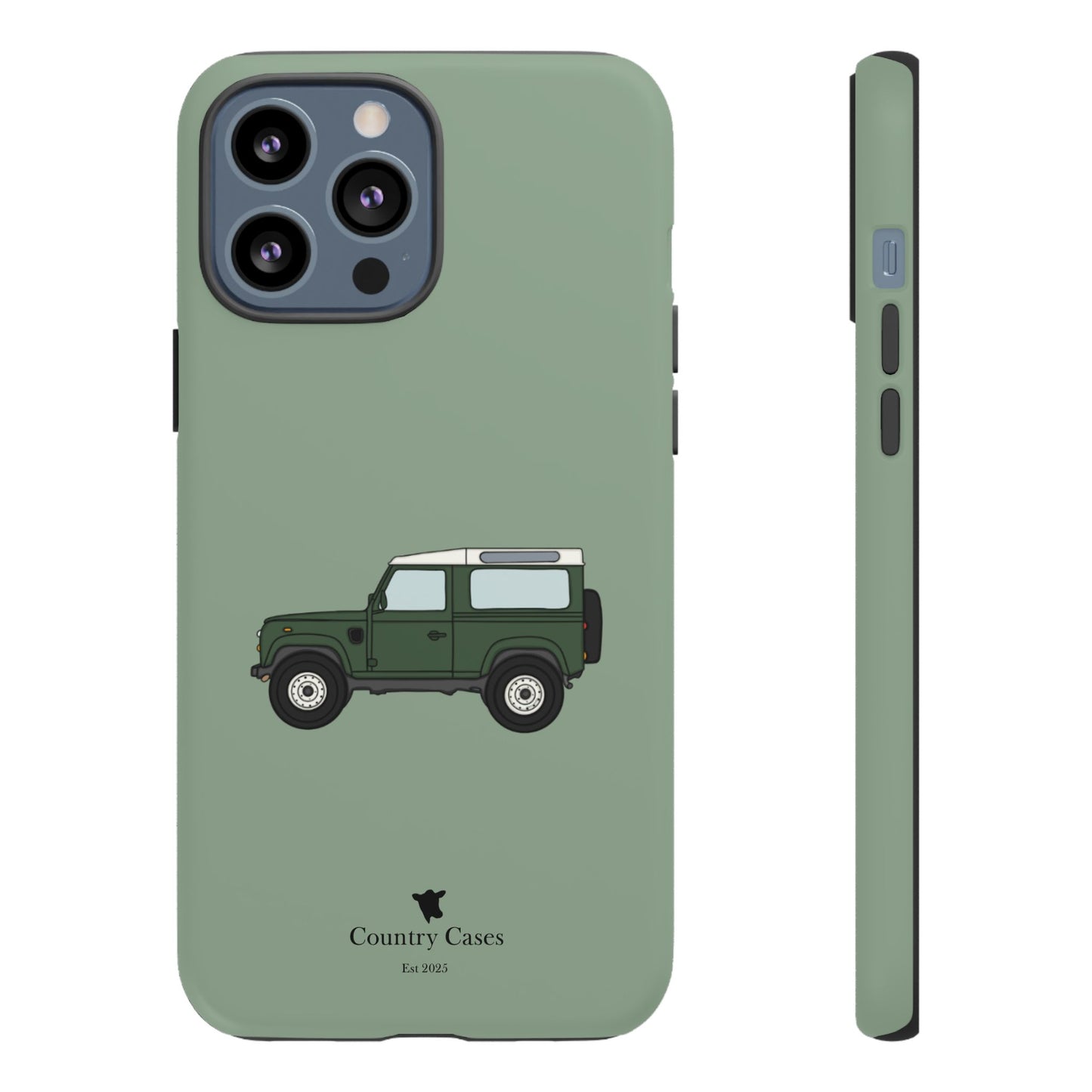Green landy phone case