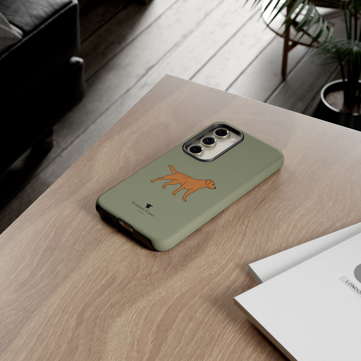 Android fox red Labrador case