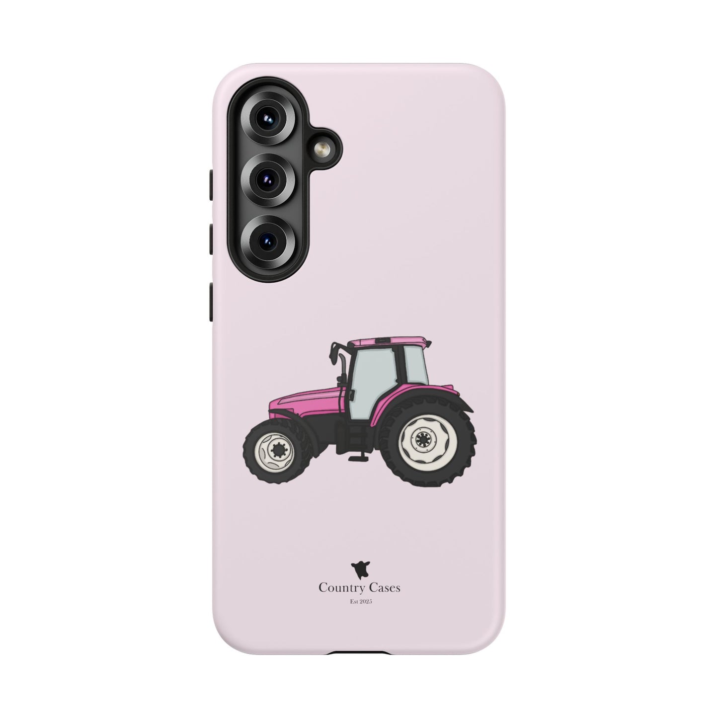 Android pink tractor case
