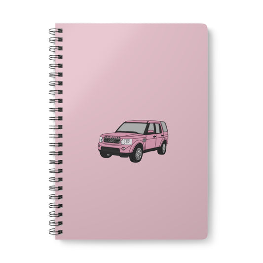 Pink Discovery notebook