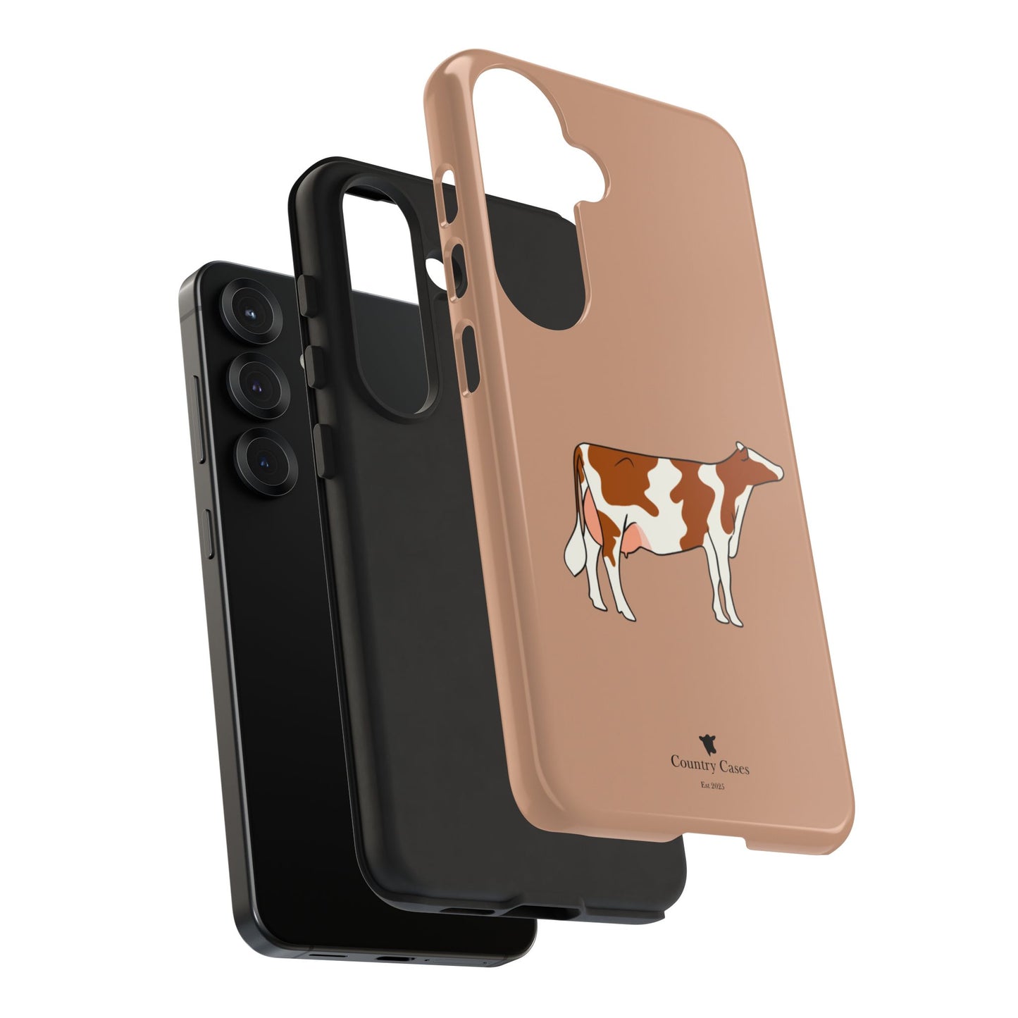 Android red and white Holstein case