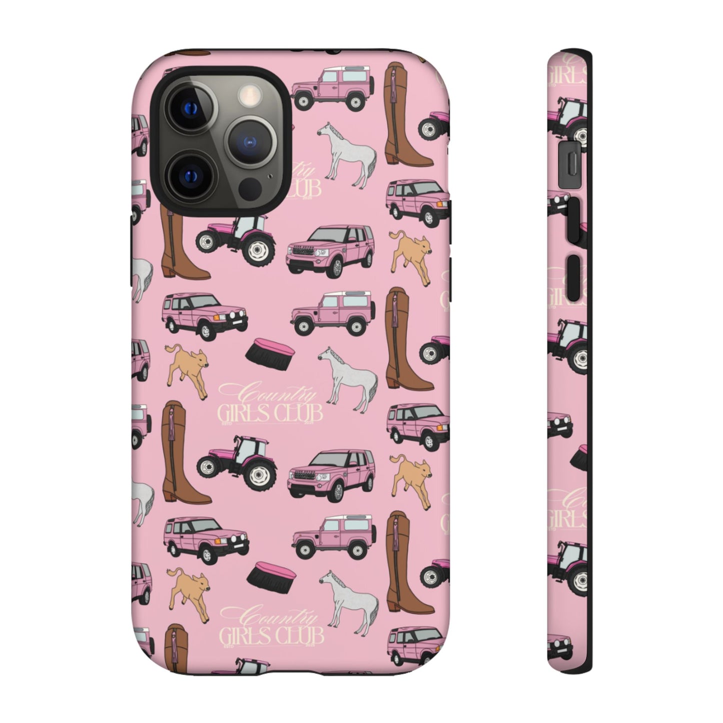 Pink Country Girls Club Case