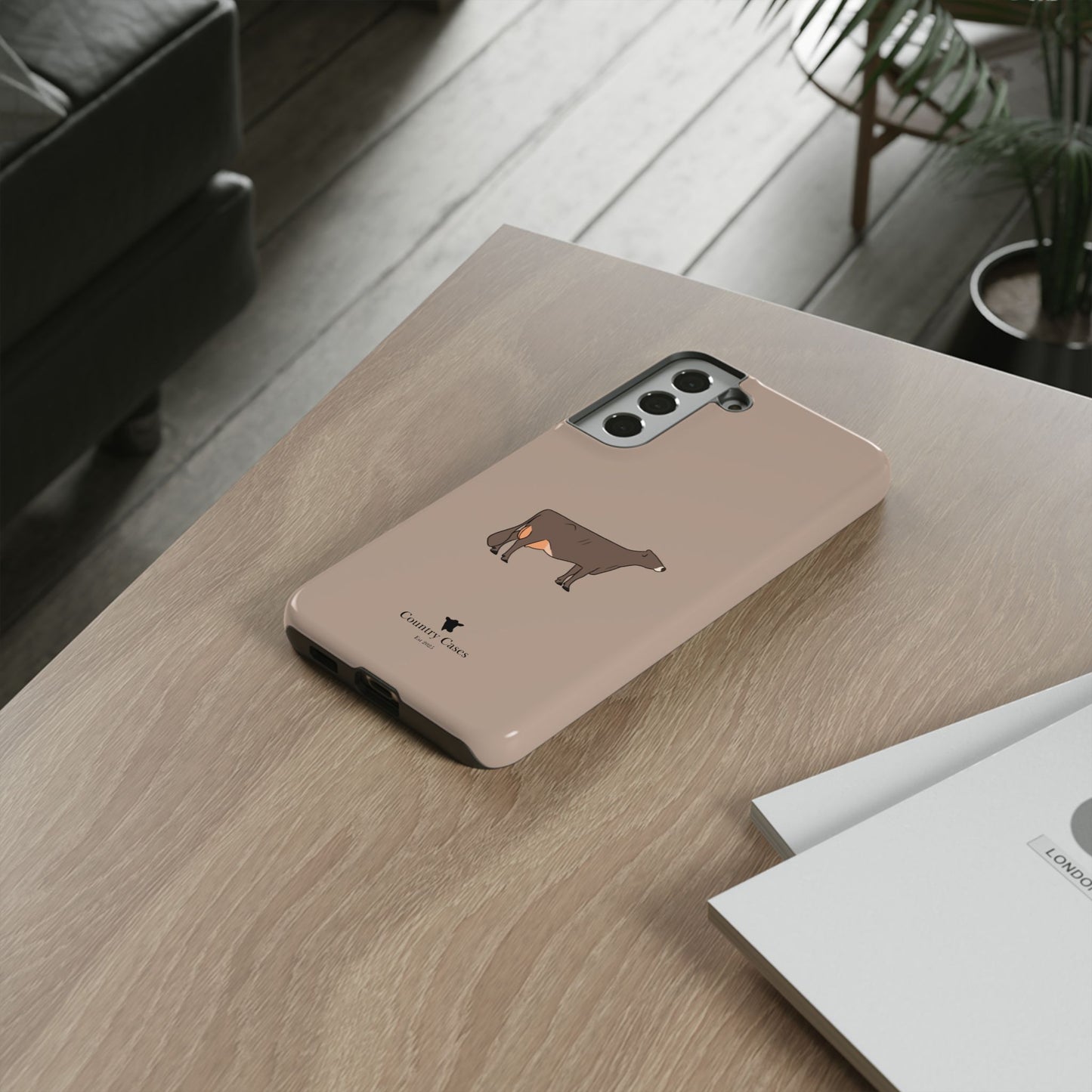 Android brown Swiss case