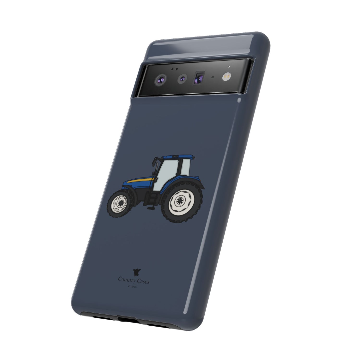 Android blue tractor case