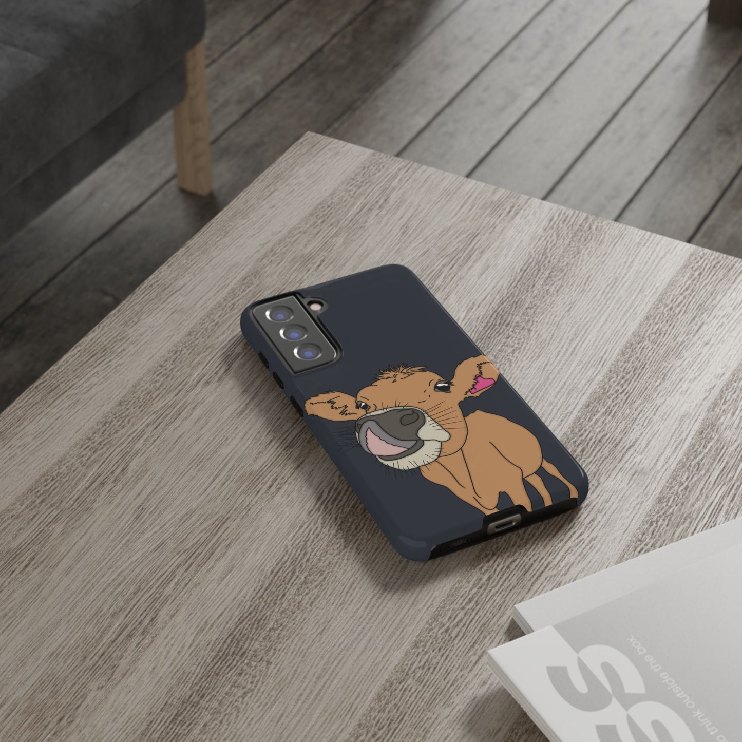 Navy jersey android case