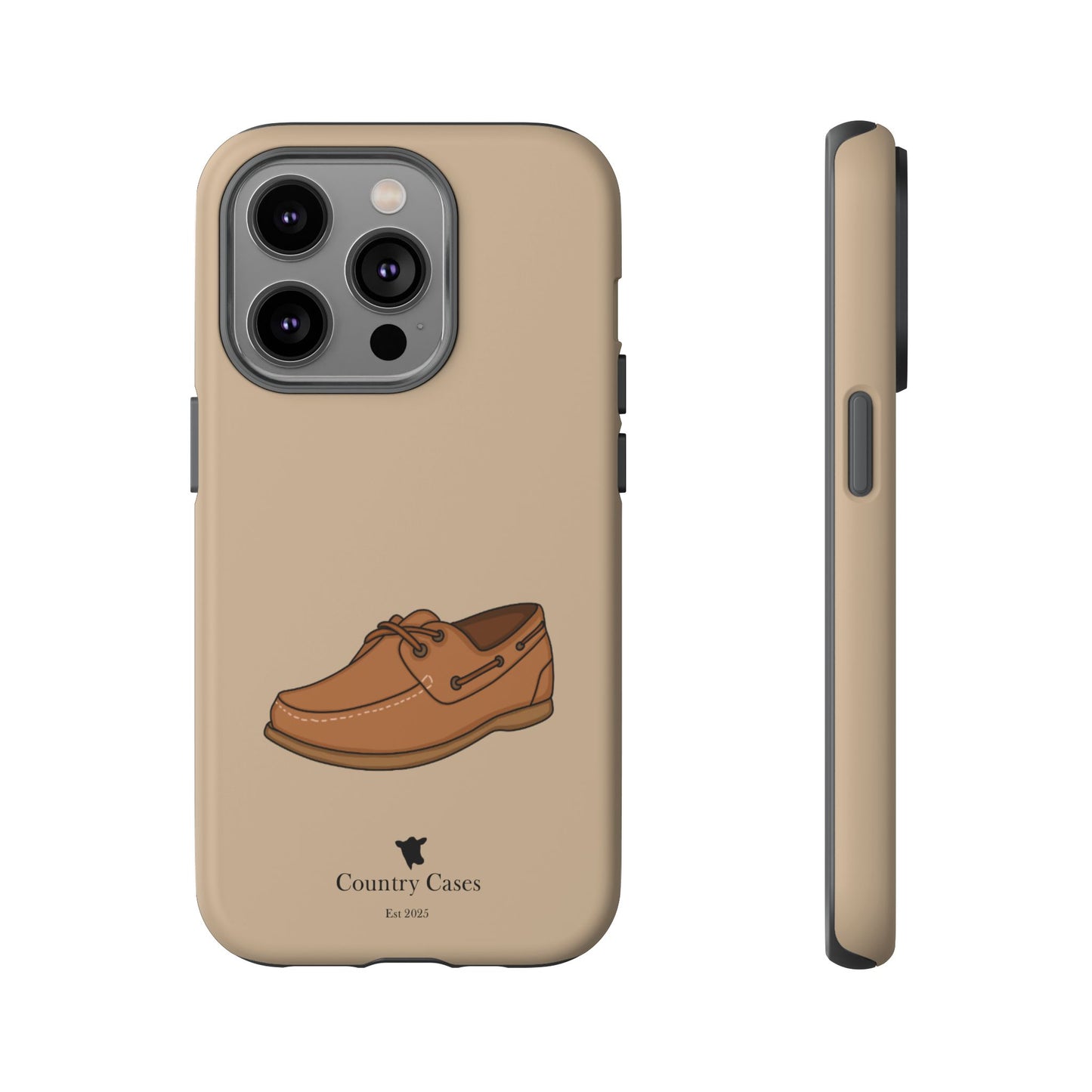 Classic boat shoe phone case