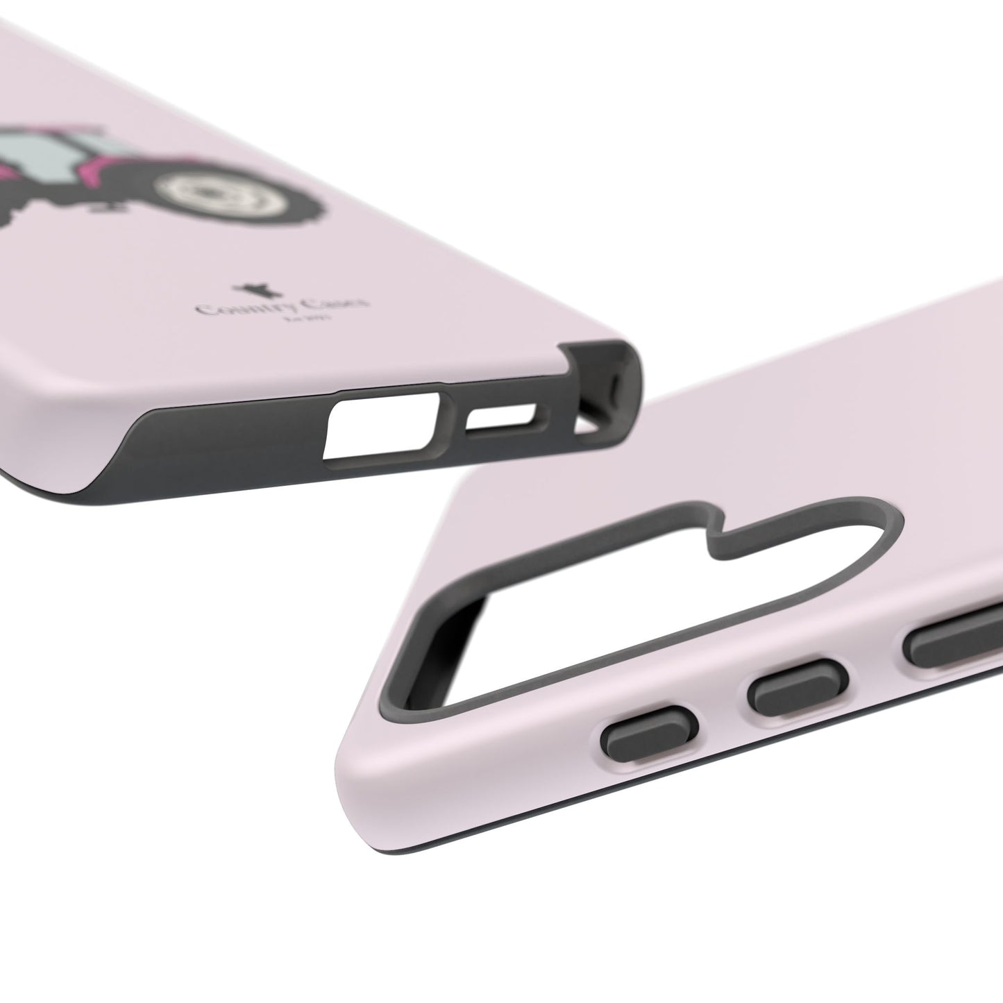 Android pink tractor case
