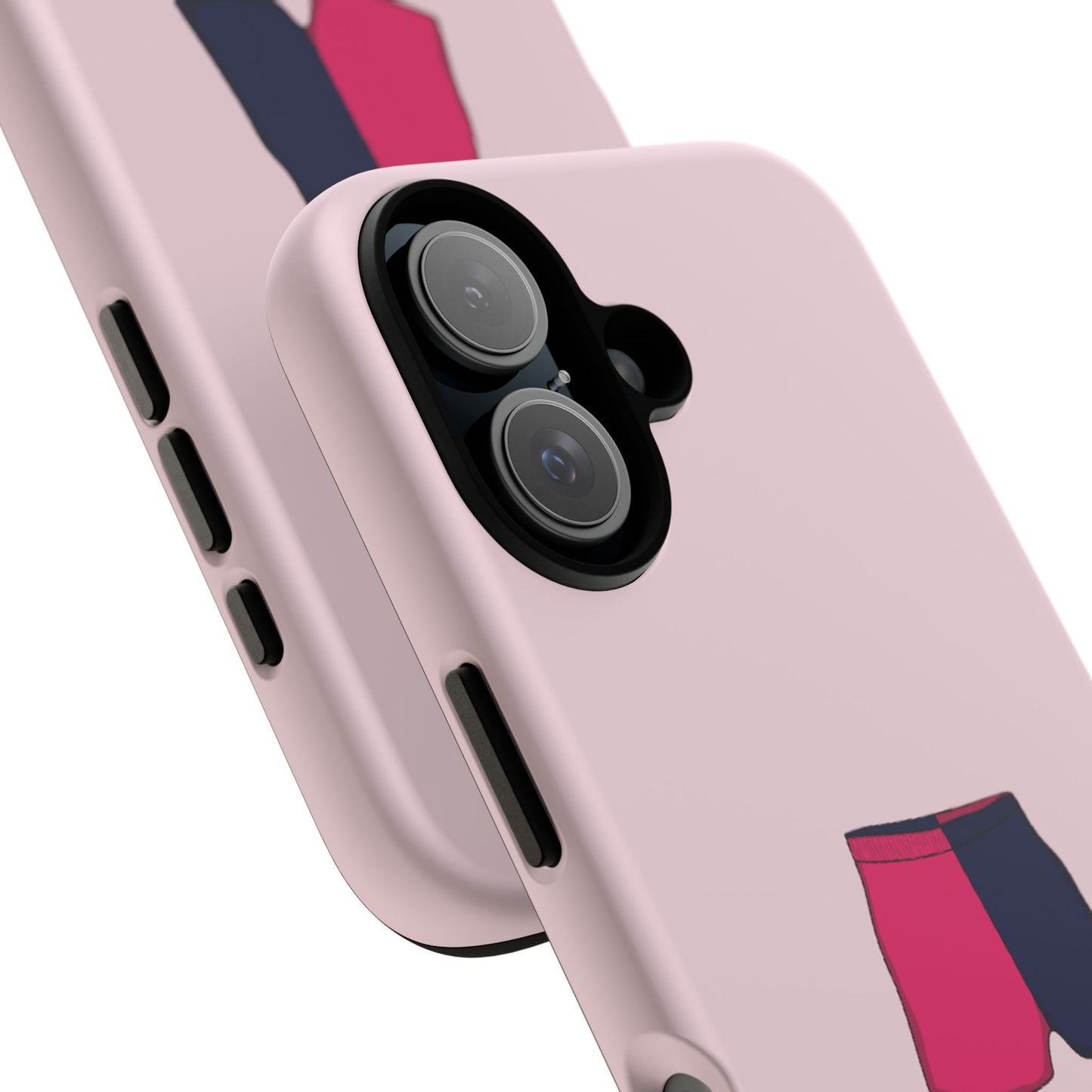 Two toned short phone case