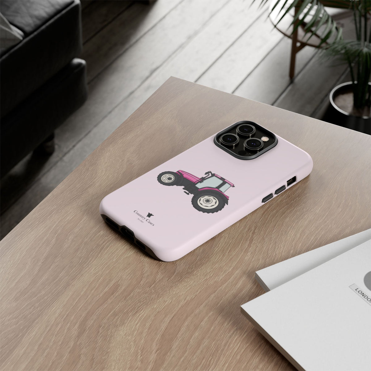 Pink Tractor Case