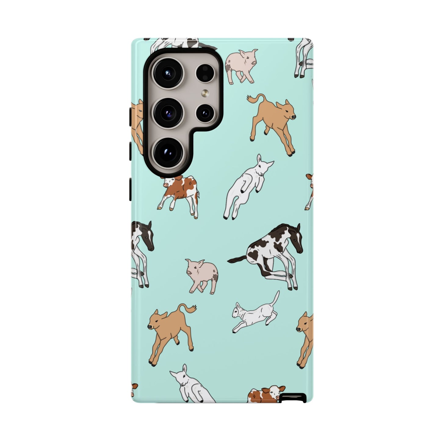Android farmyard Freinds Blue Case