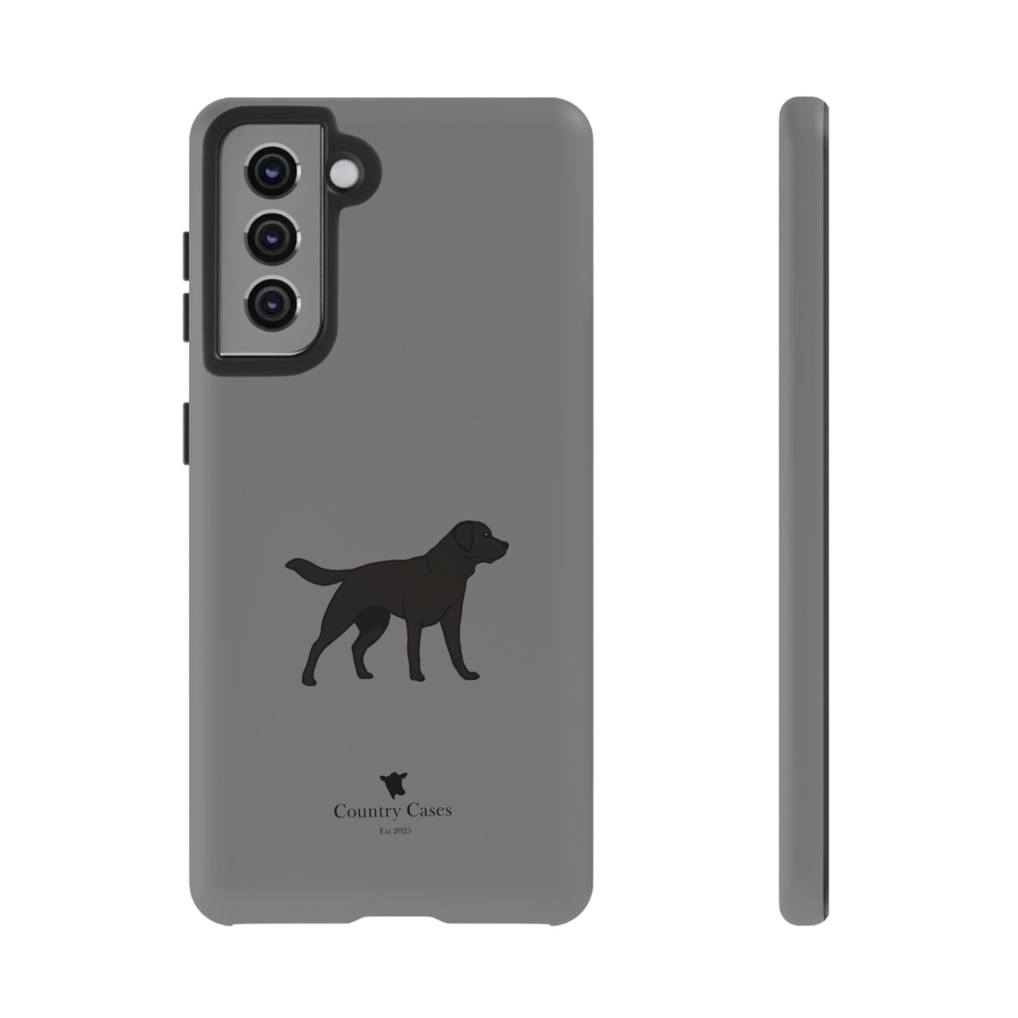 Android black Labrador case