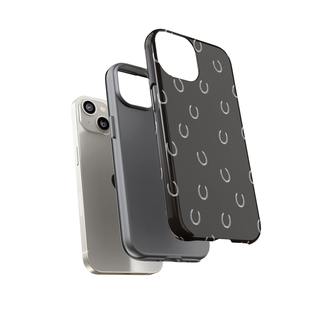 Wood Horse Shoe Case
